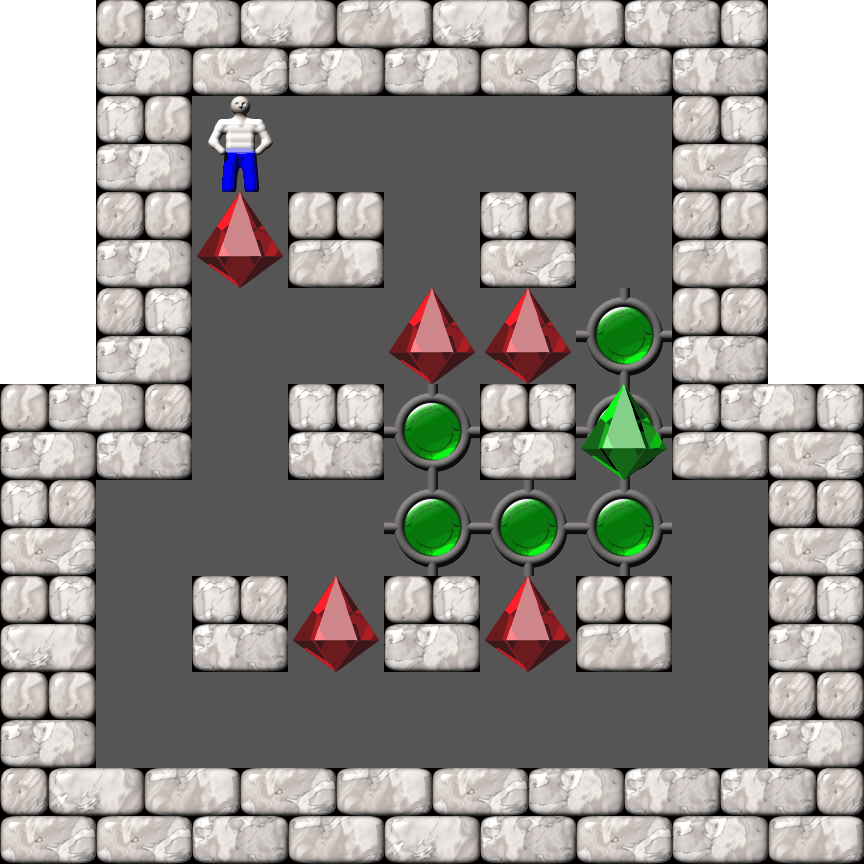 Sokoban Kevin 17 level 2